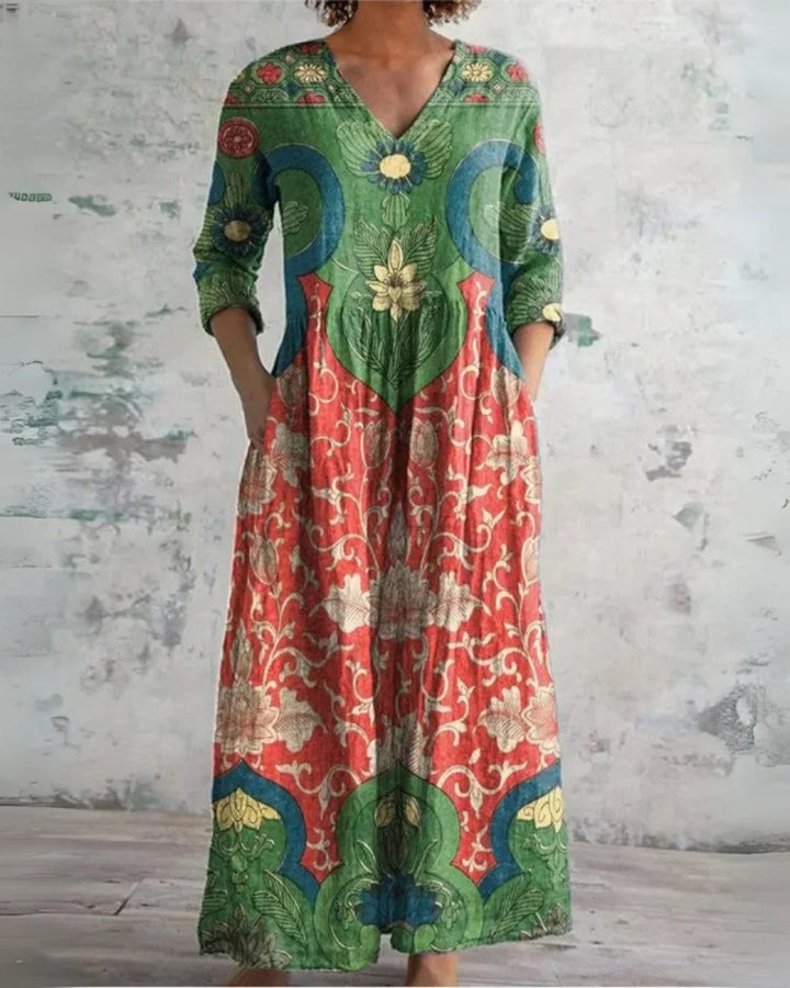 Clara | Comfort Floral Maxi Dress